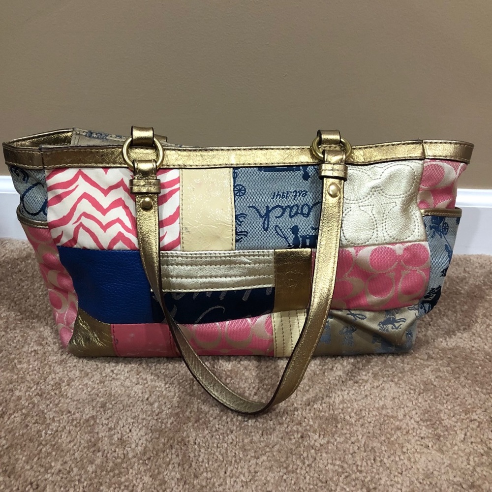 Coach Patchwork Purse - image 1